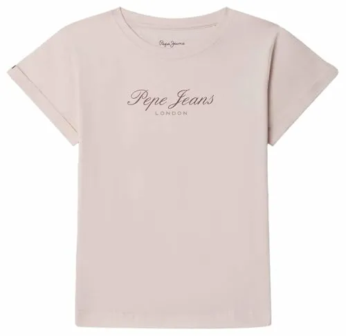 Pepe Jeans Genesis t-shirt bambina gialla cotone