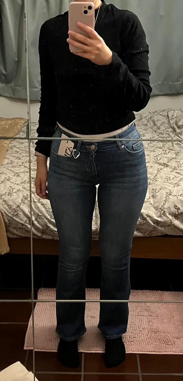 ONLY ONLBLUSH Jeans Flare Donna Blu pousse?
