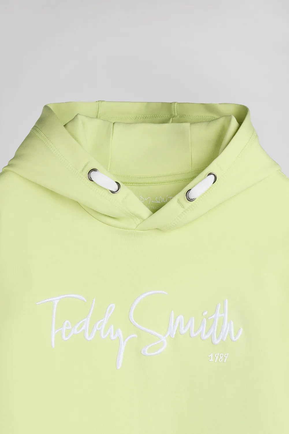 Teddy Smith S-Evry Hoody JR Citron Pale felpa ragazzo
