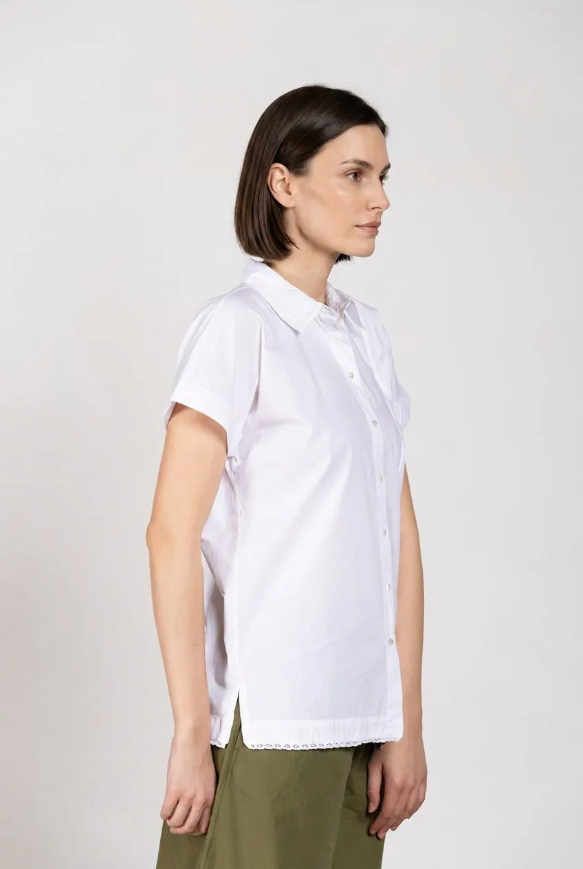 Mason’s Malibu Livia camicia bianca manica corta