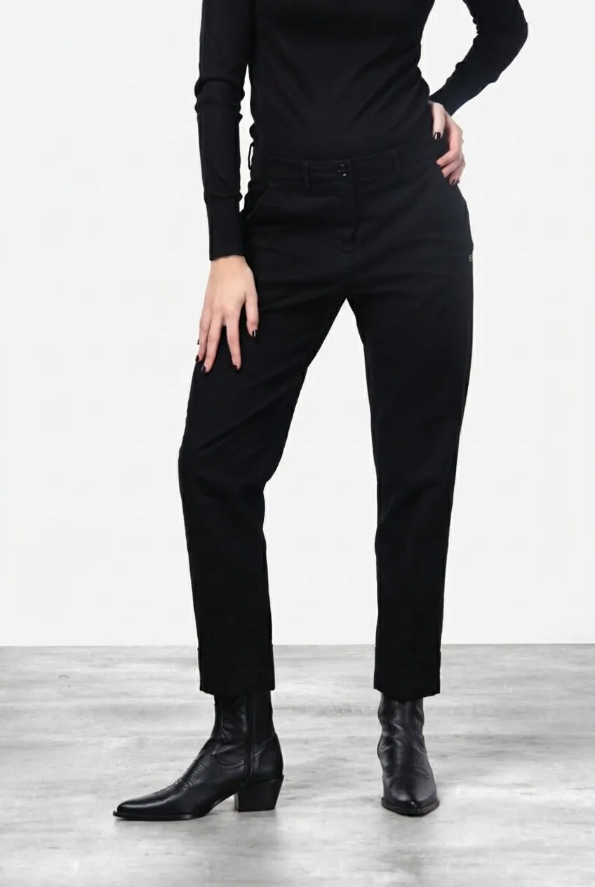 Mason's New York Carrot chino donna nero carrot fit