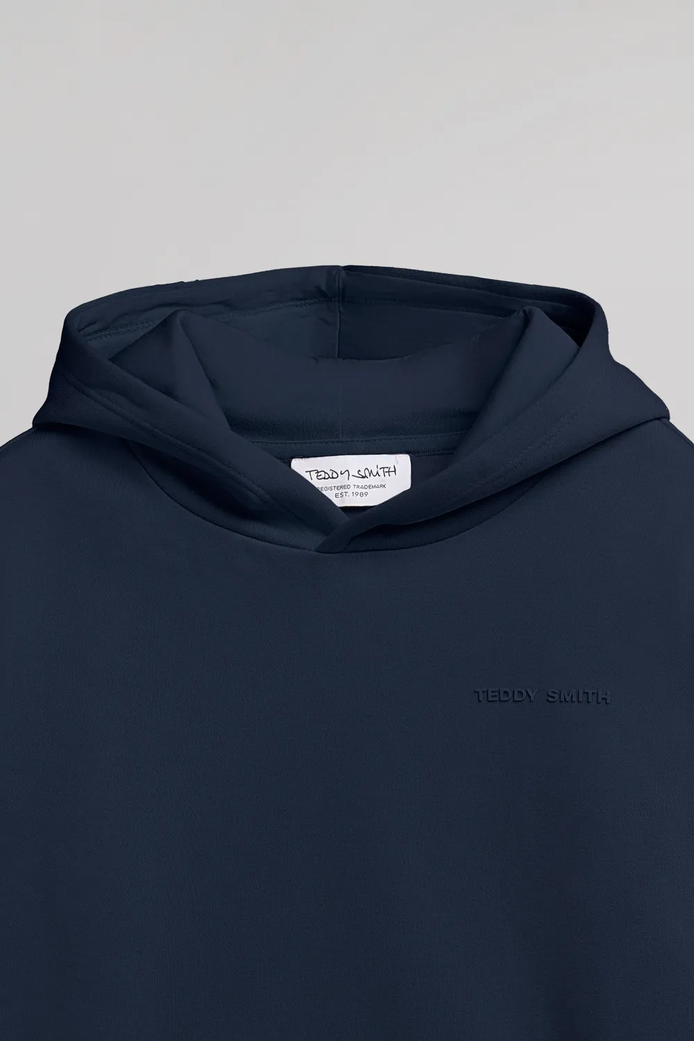 Teddy Smith S-Nark Hoody felpa ragazzo total navy
