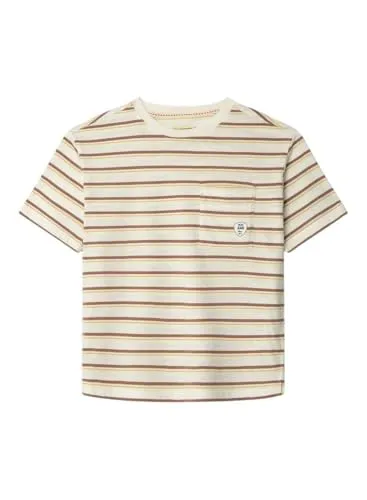 Pepe Jeans Arwyn T-Shirt bambino 10 anni a righe con tasca