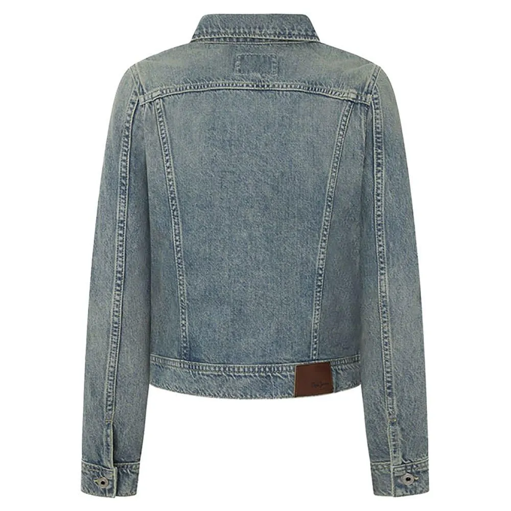 Pepe Jeans Slim PL402430 giacca jeans donna blu