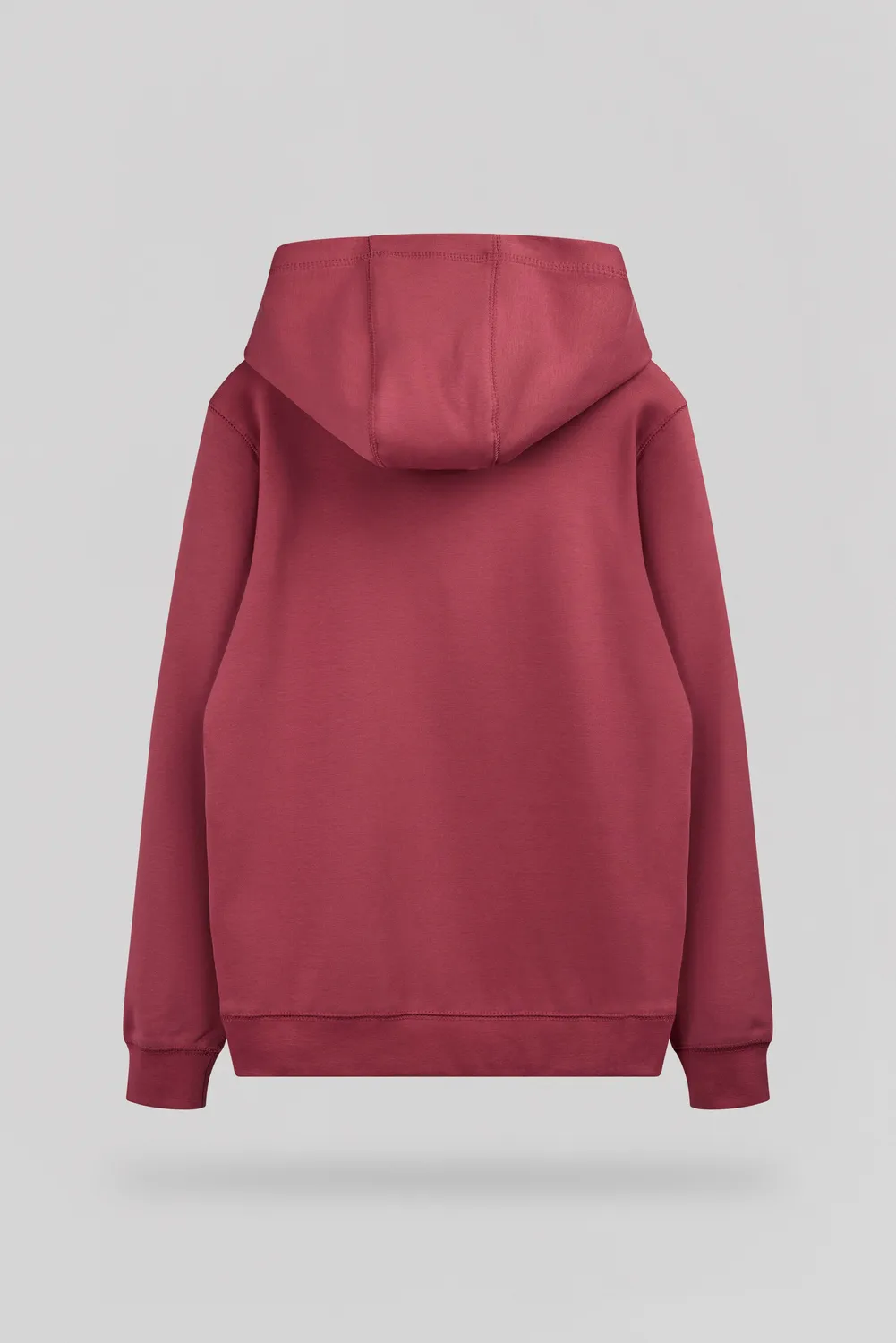 Teddy Smith S-Evry Hoody JR Felpa Ragazzo Lampone Scuro