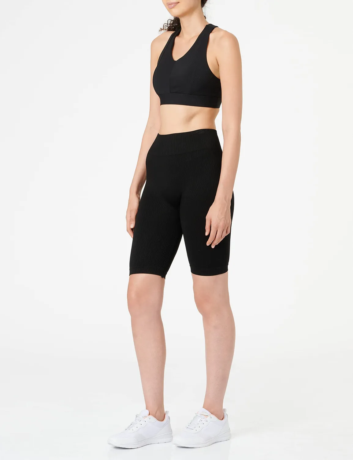 Only Onpjaia Shorts Donna M-L Neri Sportivi Coste