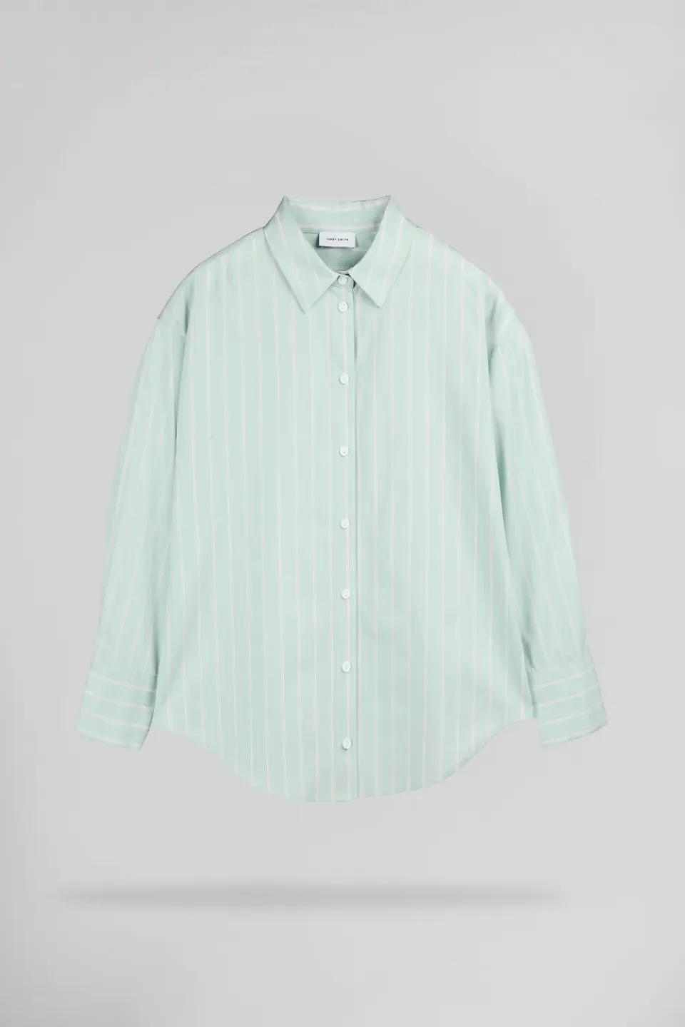 Teddy Smith C-Charlina camicia donna stone mint righe