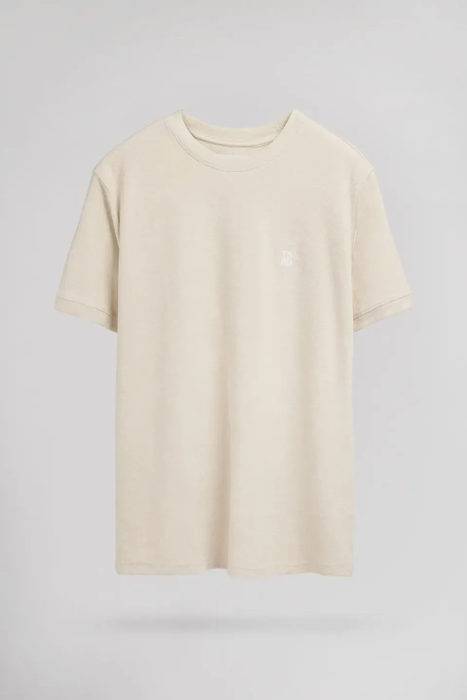 Teddy Smith T-Bobbles t-shirt uomo spugna cream