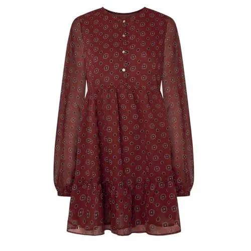 Pepe Jeans Plume mini abito donna M maniche lunghe