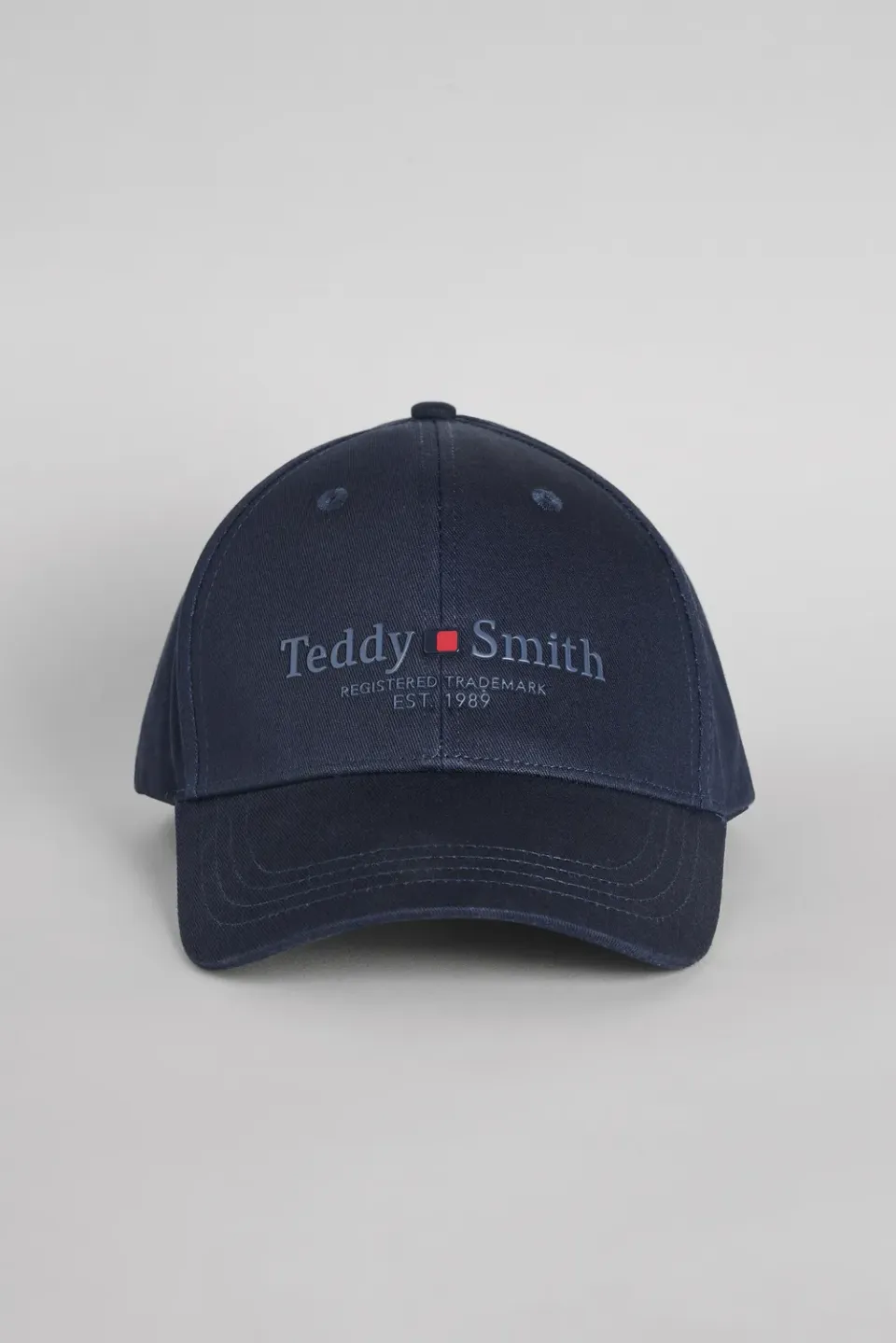 Teddy Smith C-Jim cappellino blu navy contrasto