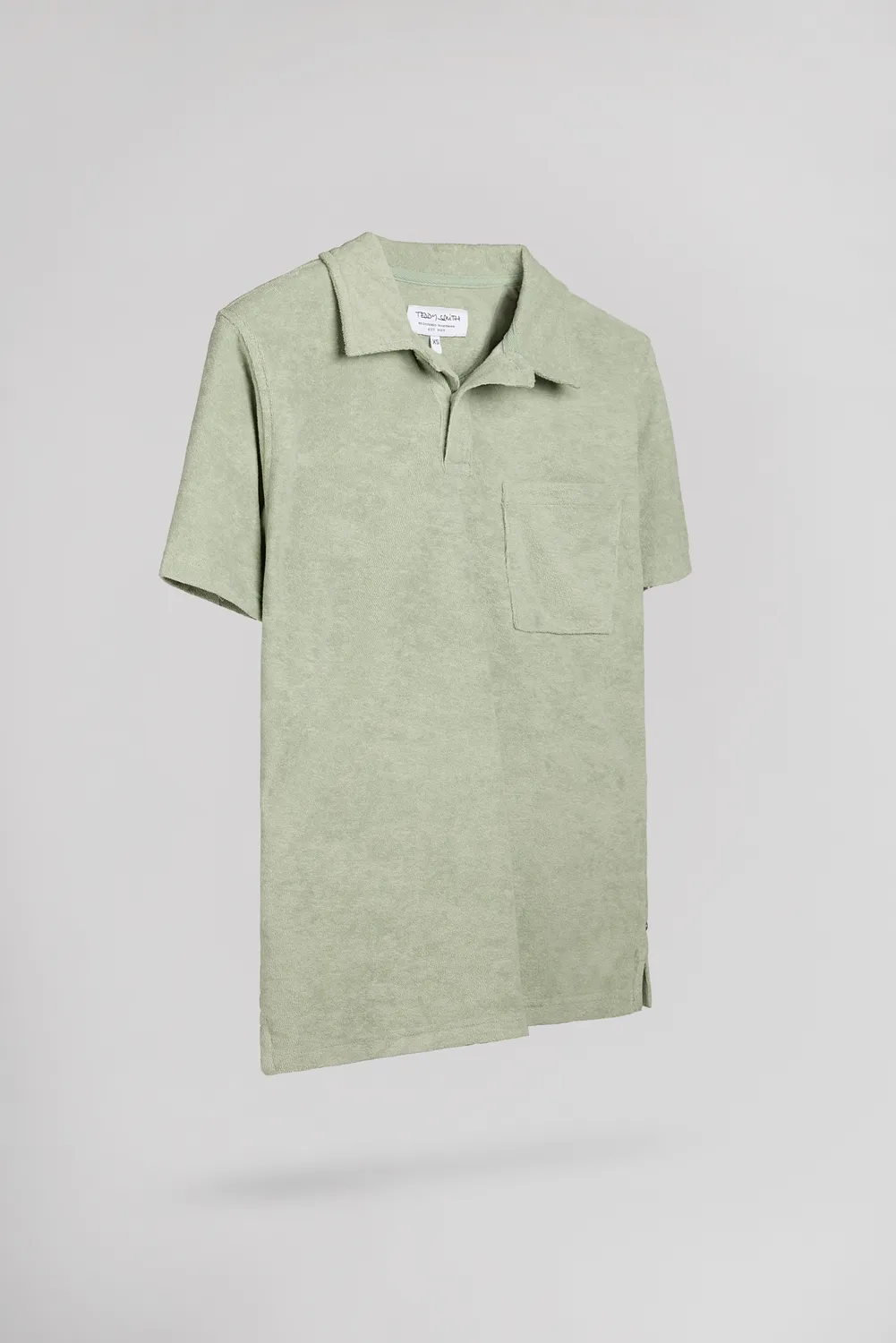 Teddy Smith P-Bobbles MC JR Polo Bambino Iceberg Green Spugna