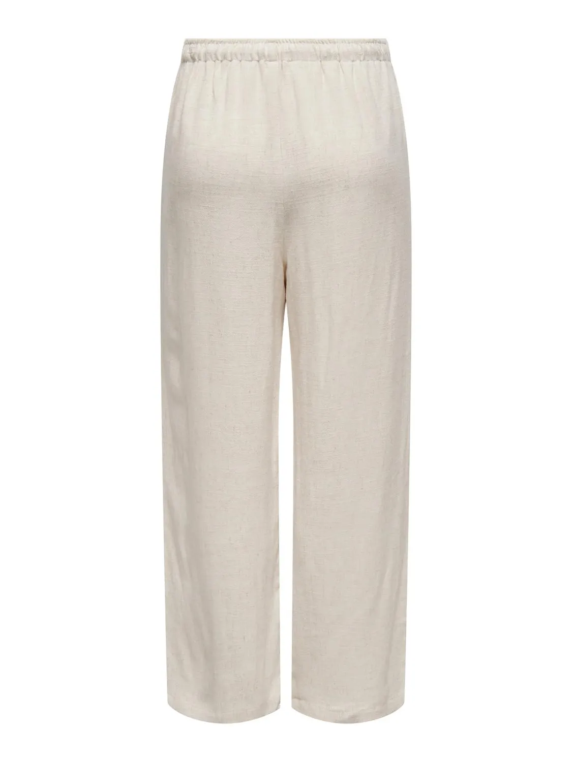 ONLY Pantaloni Donna Elastico Vita con Coulisse Neri