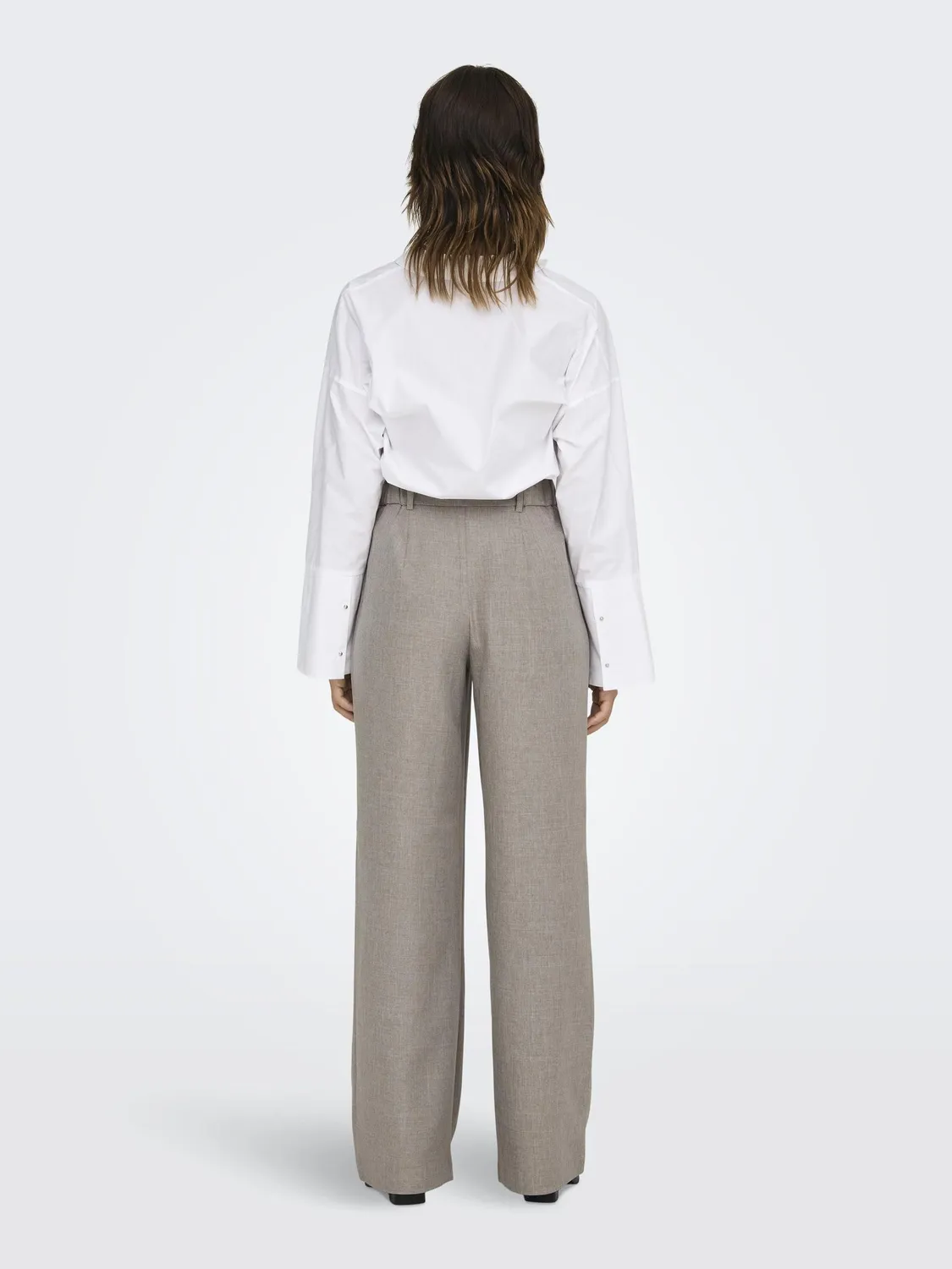 Only Onllinda Pantaloni Donna XSx32 Fungi Melange