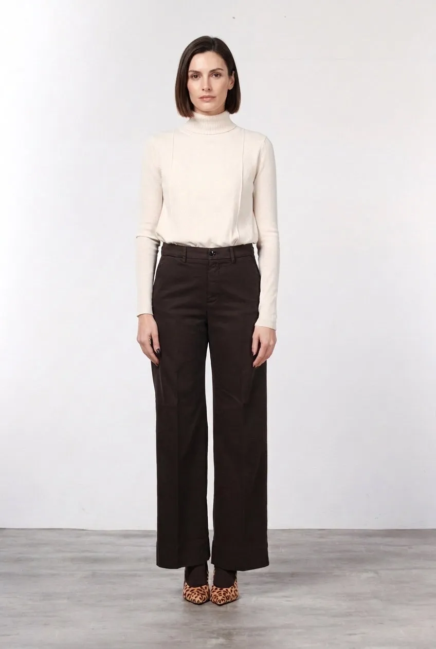 Mason's New York Studio chino donna marrone straight
