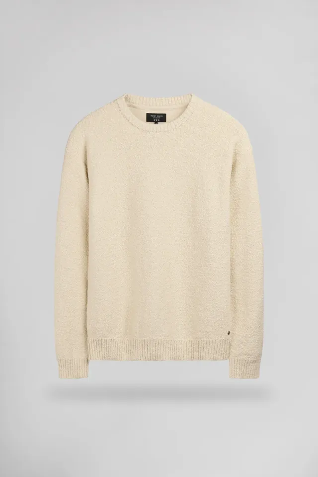 Teddy Smith P-Elio Maglione Uomo Crema Leggero
