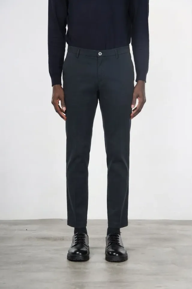 Mason's Milano chino uomo antracite extra slim modal