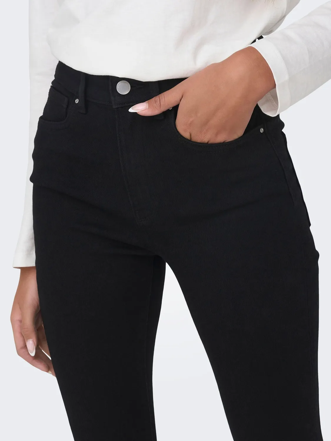 ONLY ONLMILA Skinny Jeans Donna Vita Alta 26W 34L
