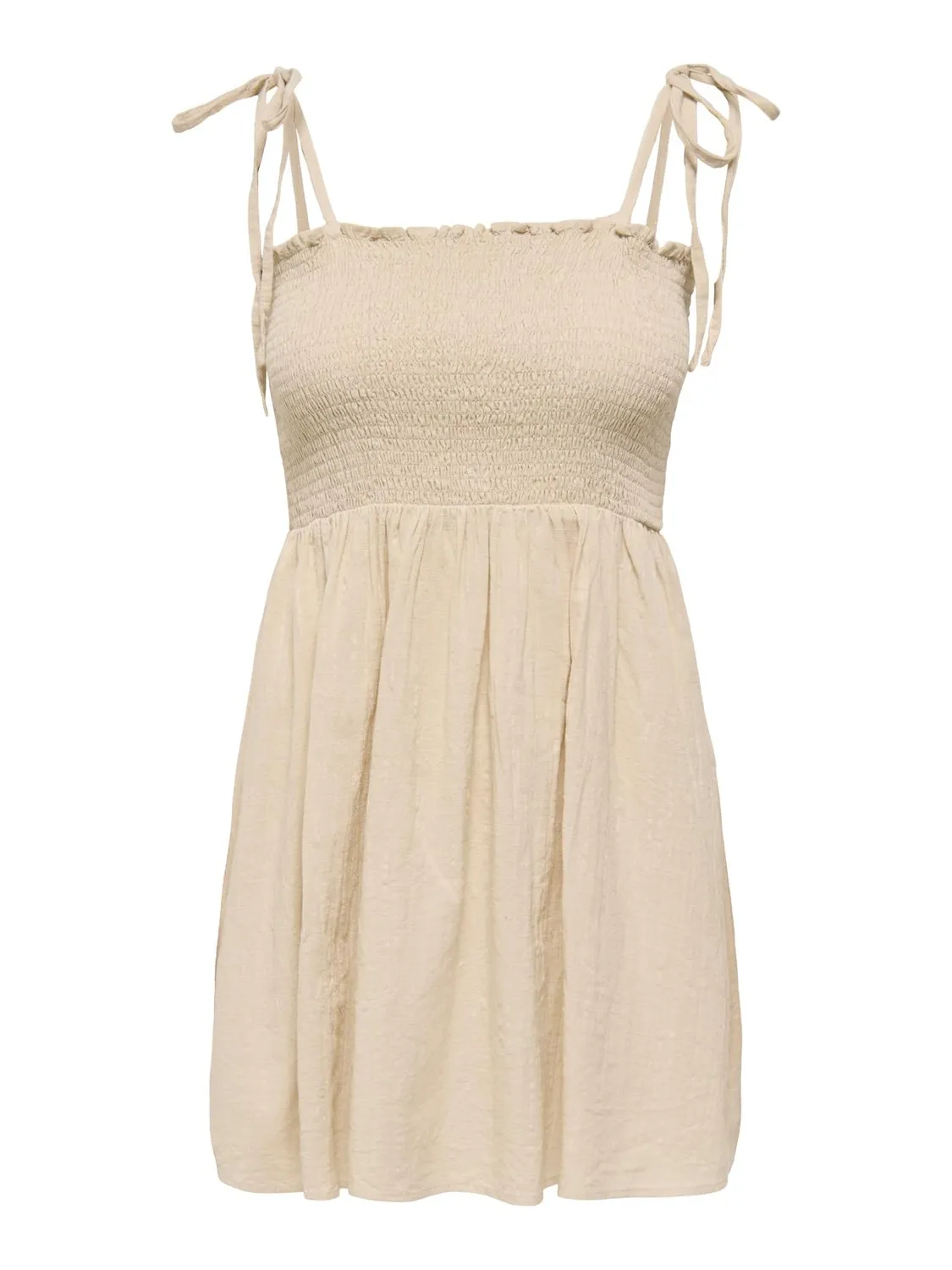 ONLY Onltizana Strap Smock Short Dress vestito XL nero