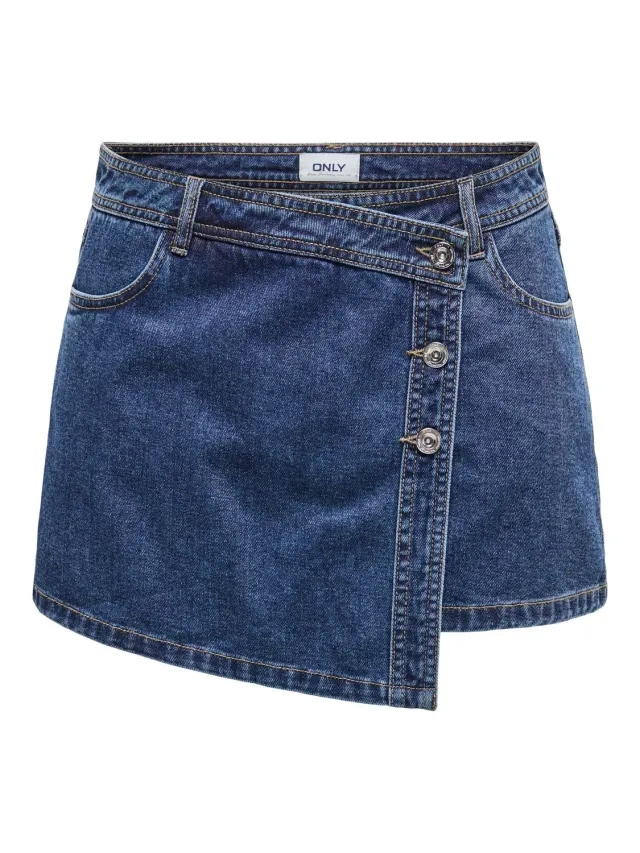 ONLY Lesly gonna jeans donna blu scuro XL