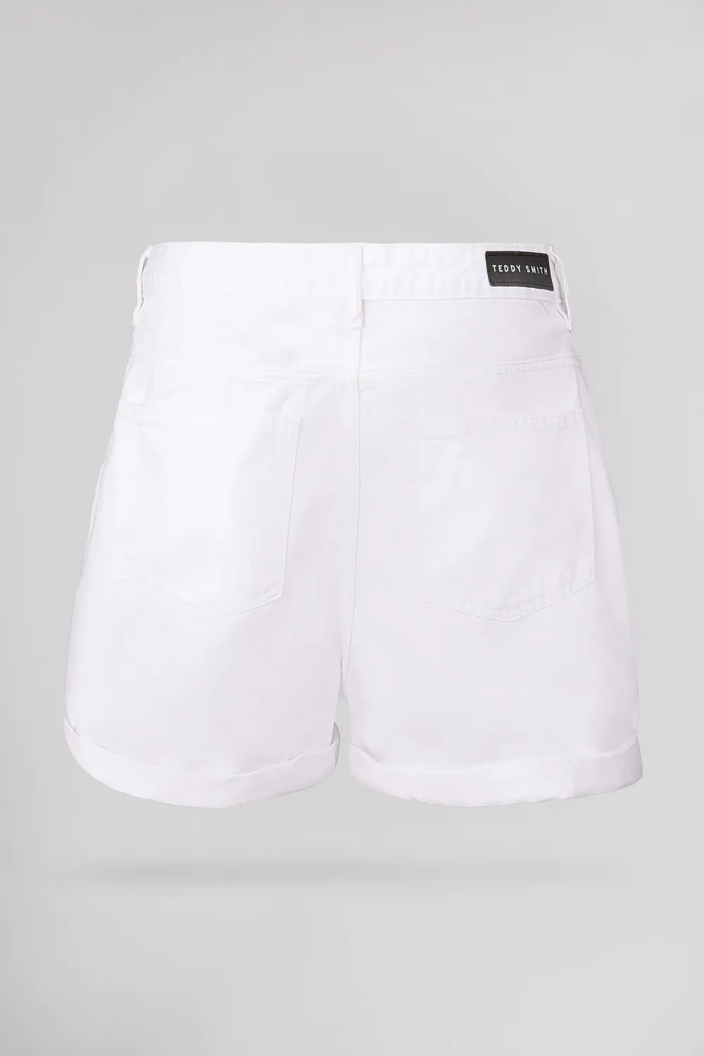 Teddy Smith S-Lucy short bianco denim