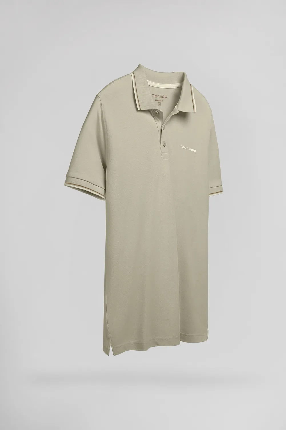 Teddy Smith Pasian 2 MC polo bleach kaki