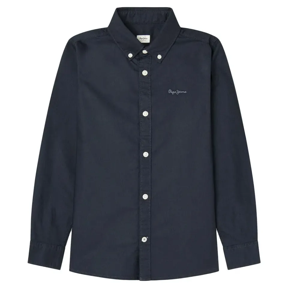 Pepe Jeans Nace camicia bambino 10 anni blu