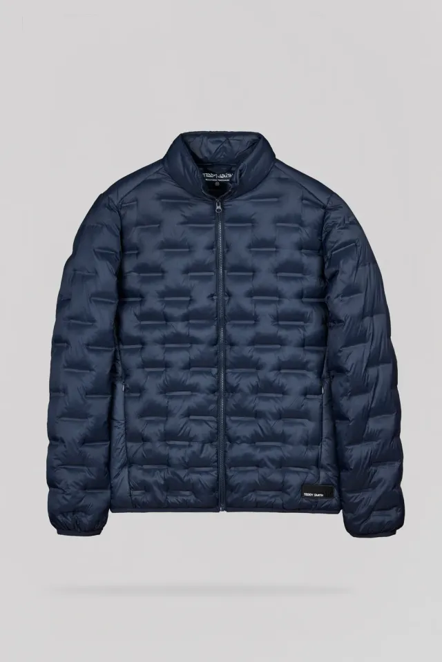 Teddy Smith Blight 2 piumino uomo total navy leggero