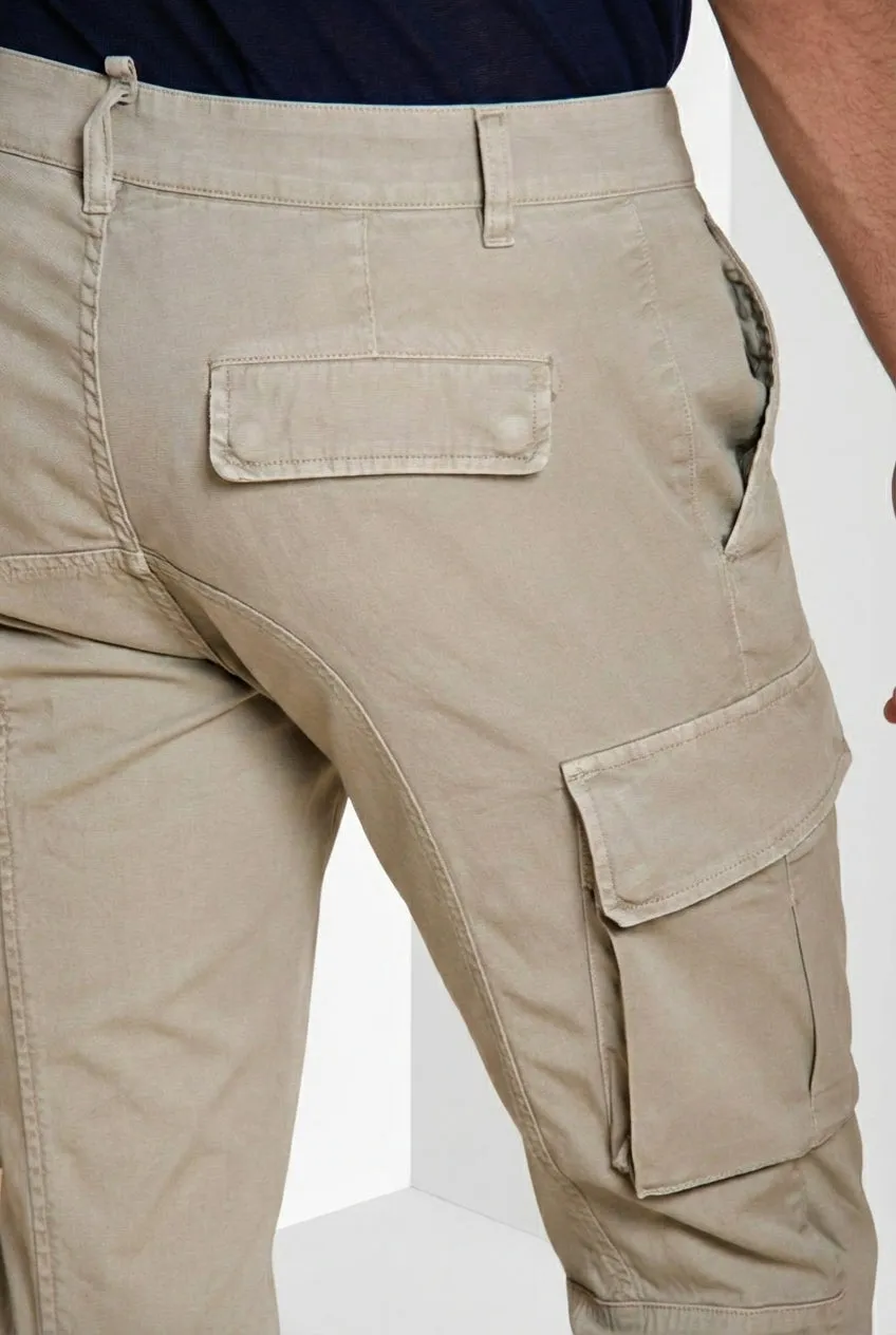 Mason's Chile pantalone cargo uomo salvia extra slim