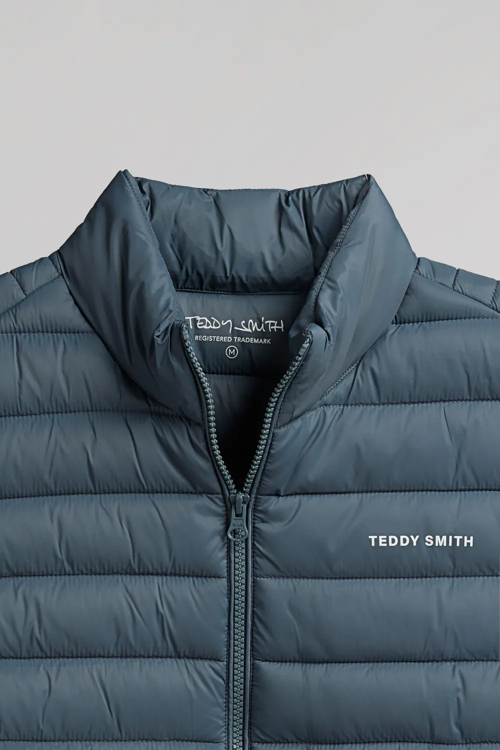Teddy Smith B-Terry Strom Grey gilet smanicato grigio uomo
