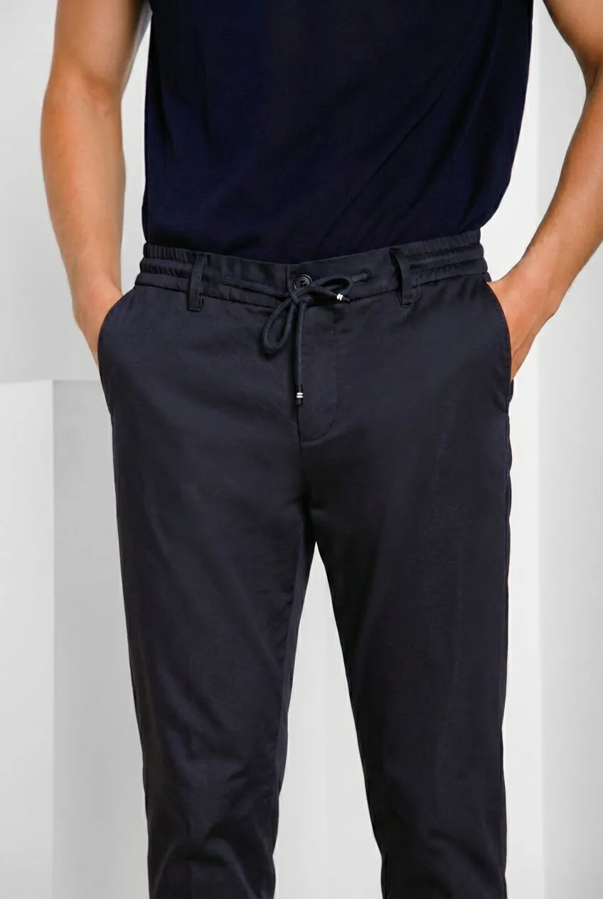 Mason's Milano Jogger Travel chino blu extra slim