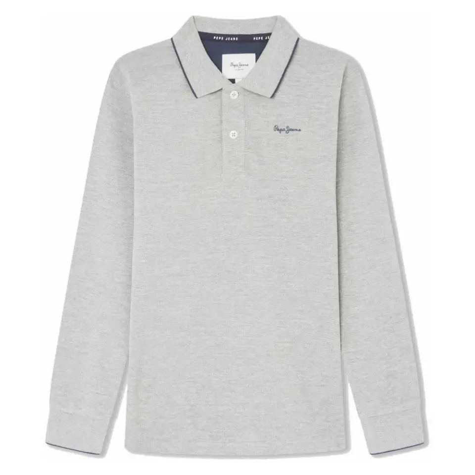 Pepe Jeans New Thor LS polo bambino manica lunga cotone