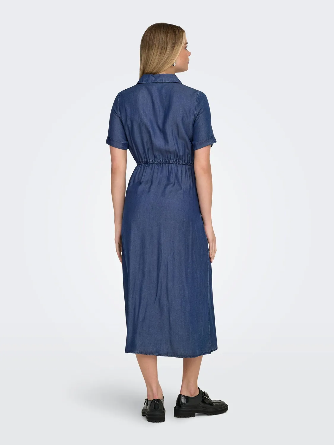 ONLY Onlcharis vestito lungo donna denim taglia S