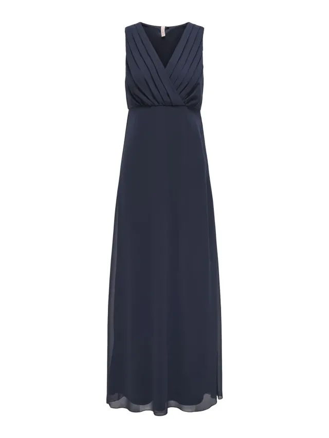 ONLY Onlanna Sisi SL Maxi Abito Donna M Lungo