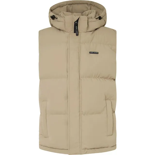 Pepe Jeans Teddy giacca uomo beige effetto teddy