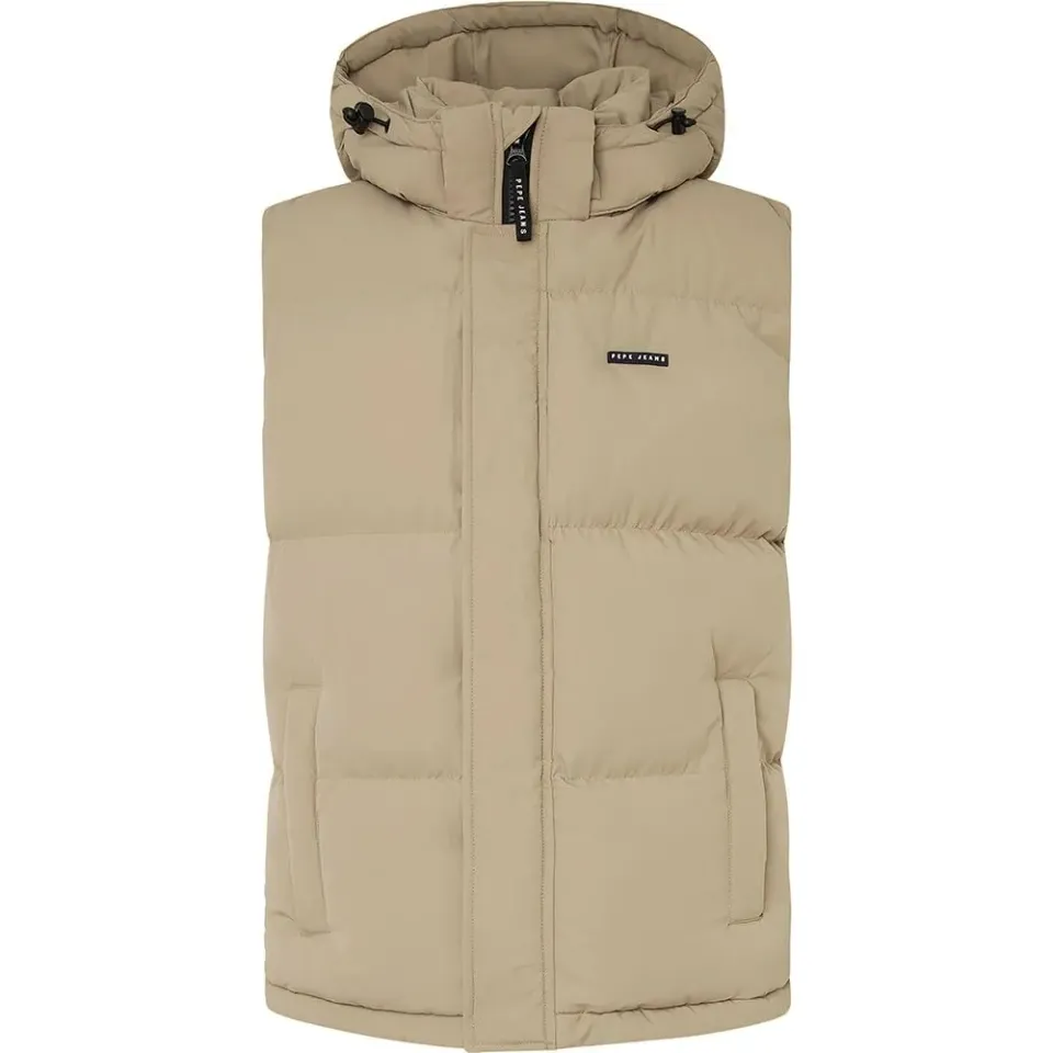 Pepe Jeans Teddy giacca uomo beige effetto teddy