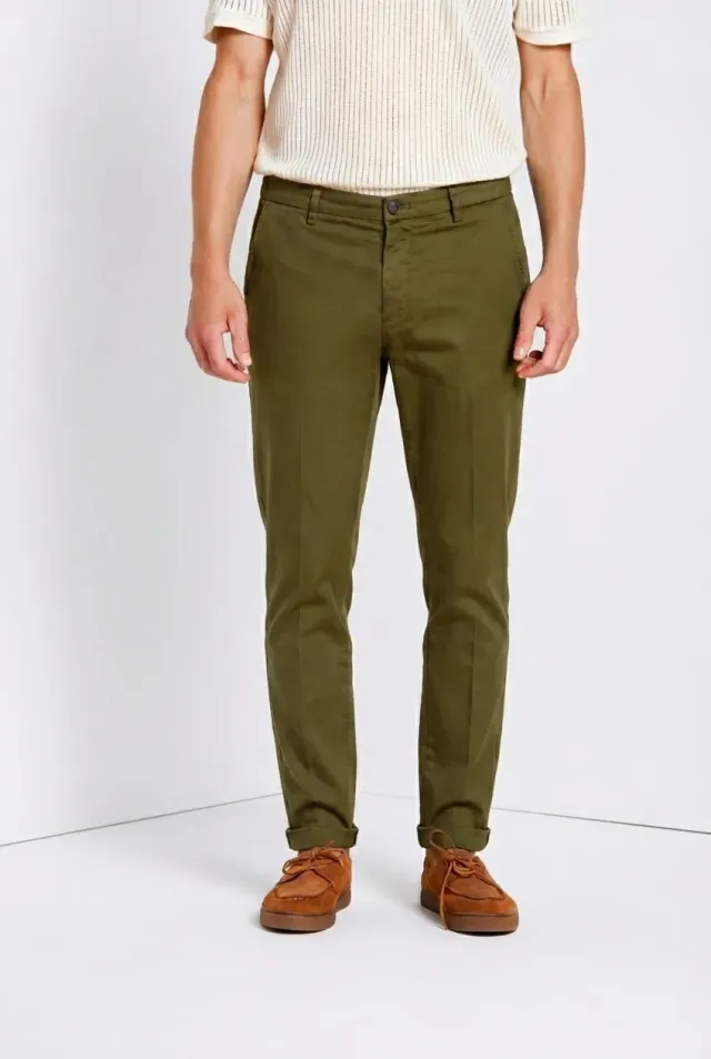 Mason's Osaka chino uomo carrot verde bosco