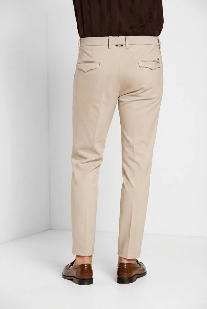 Mason's Torino City 1 Pinces chino uomo beige chiaro slim