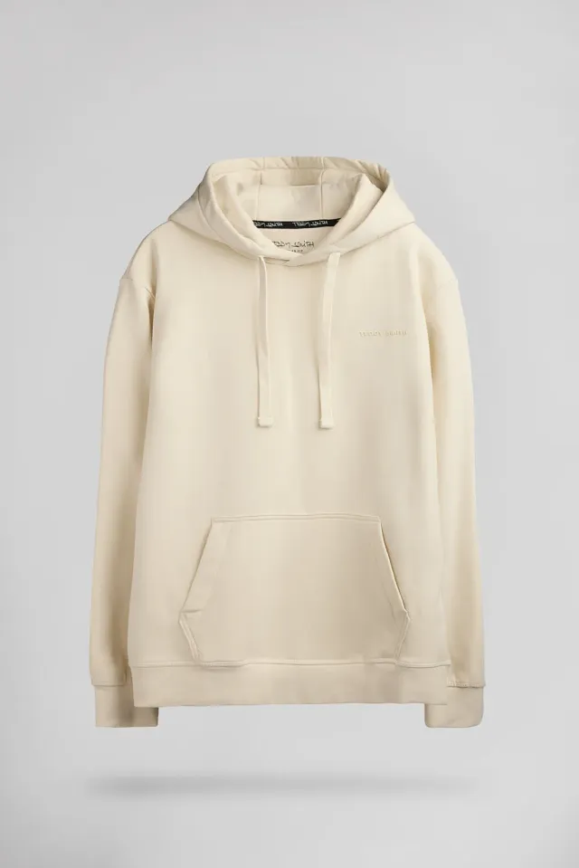Teddy Smith S-Nark Hoody felpa uomo naturel con cappuccio