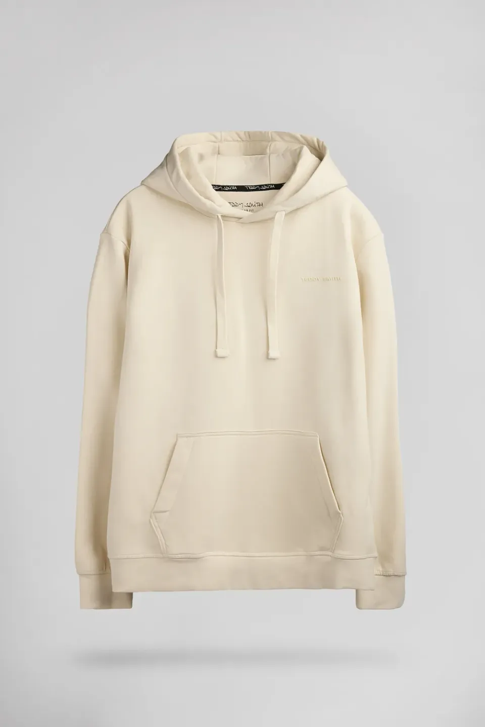 Teddy Smith S-Nark Hoody felpa uomo naturel con cappuccio
