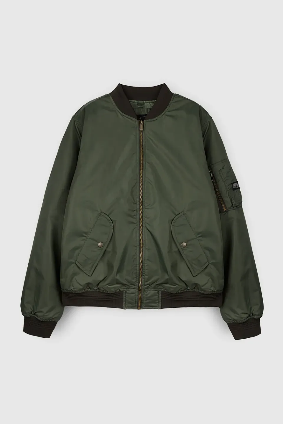 Teddy Smith B-MA1 Military giubbotto bomber kaki uomo