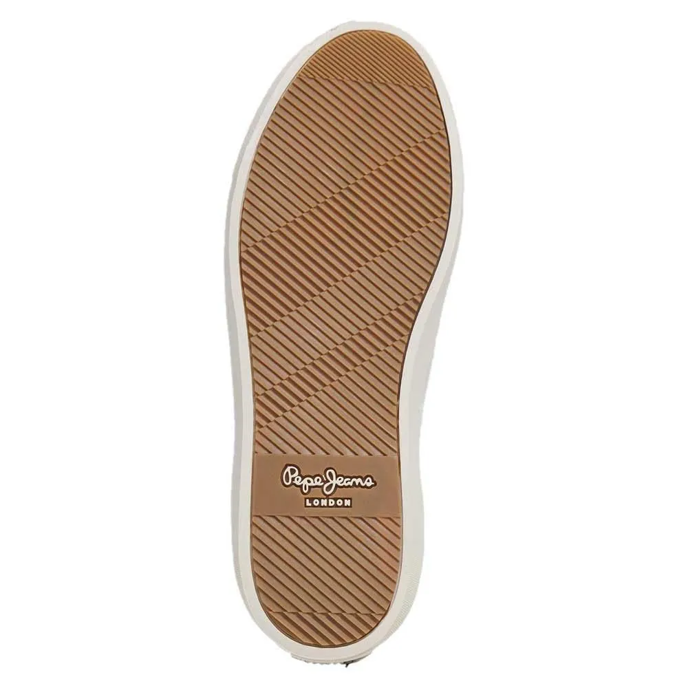 Pepe Jeans Camden Nature sneakers pelle bianco 43 EU
