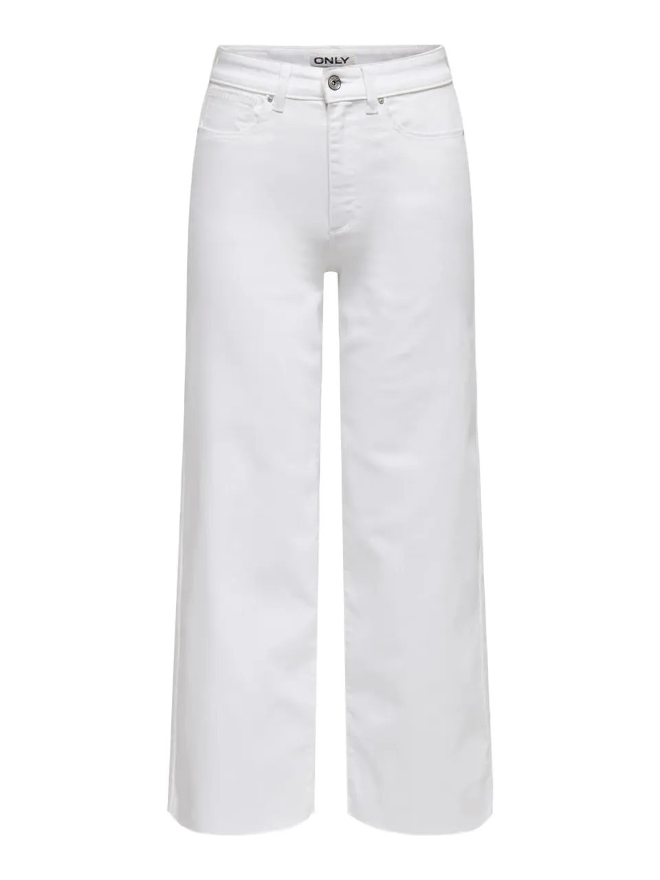 ONLY Onlann Madison jeans larghi cropped vita alta