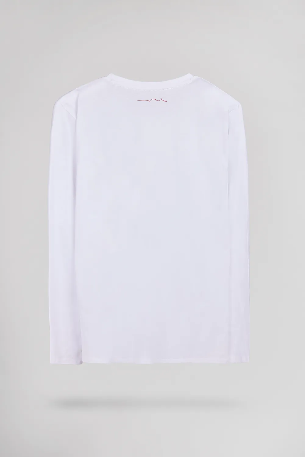 Teddy Smith T-Jim ML maglia maniche lunghe bianca cotone