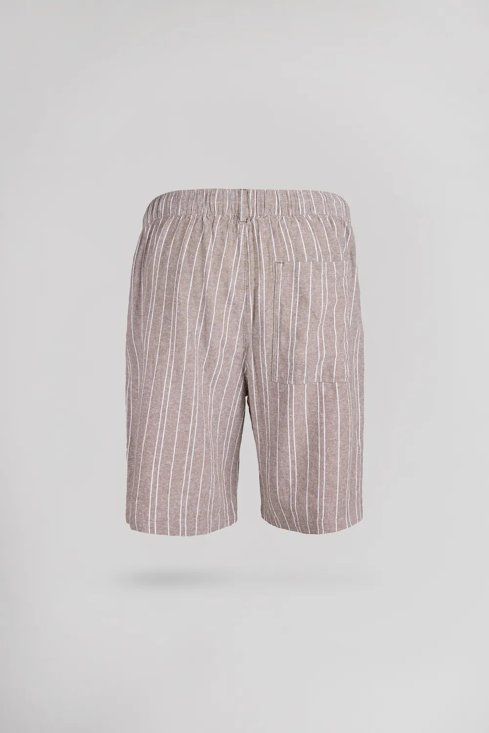Teddy Smith S-Darius SH Lin shorts cioccolato a righe