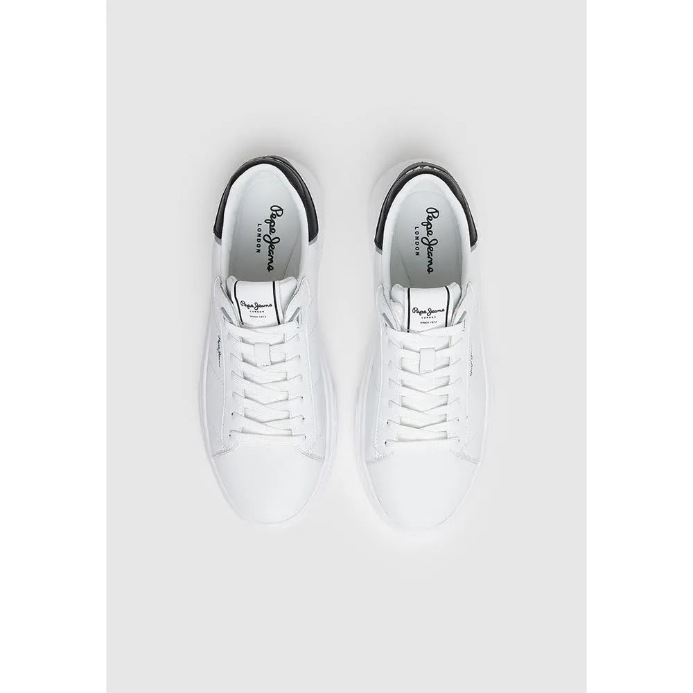 Pepe Jeans Eaton Basic Sneaker Uomo Bianca 40