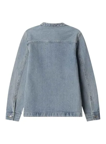 Pepe Jeans Shelly giacca denim bambina 16 anni stile Mao