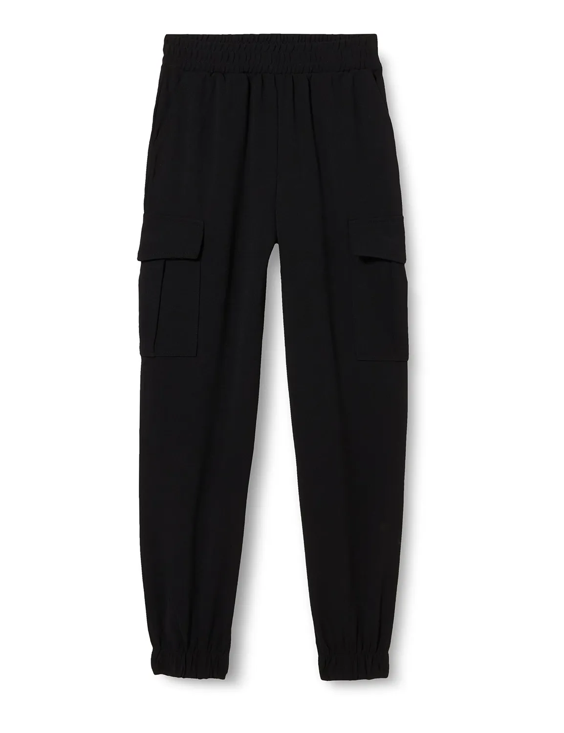 Only Onlola Cargo Pant Jrs Pantaloni Donna Jersey Neri