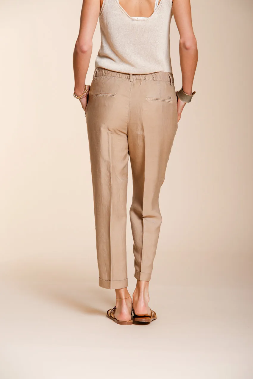 Mason's Linda Summer pantalone chino beige medio relaxed