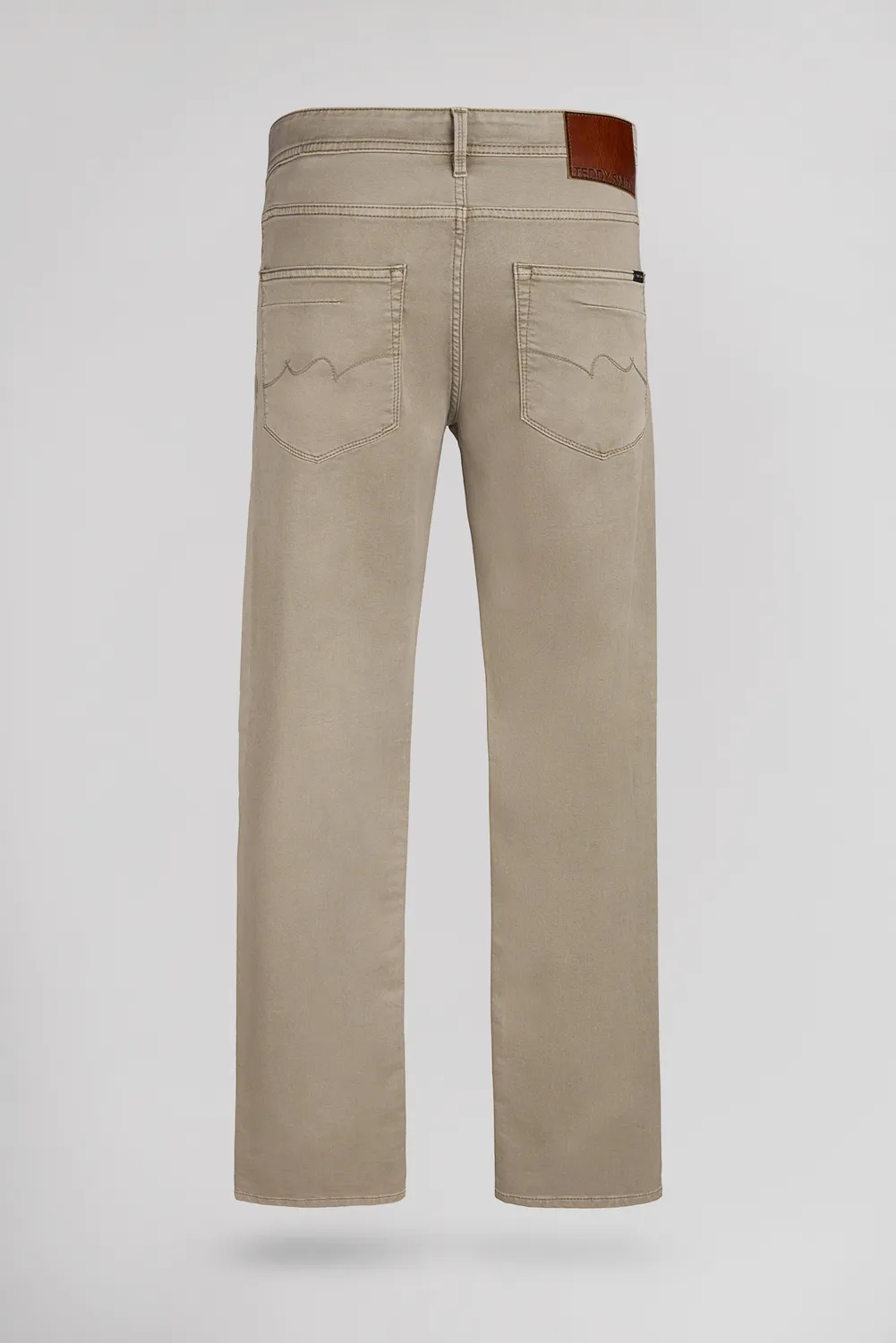 Teddy Smith Jim Rock Swe L32 jeans uomo Bleach Kaki slim