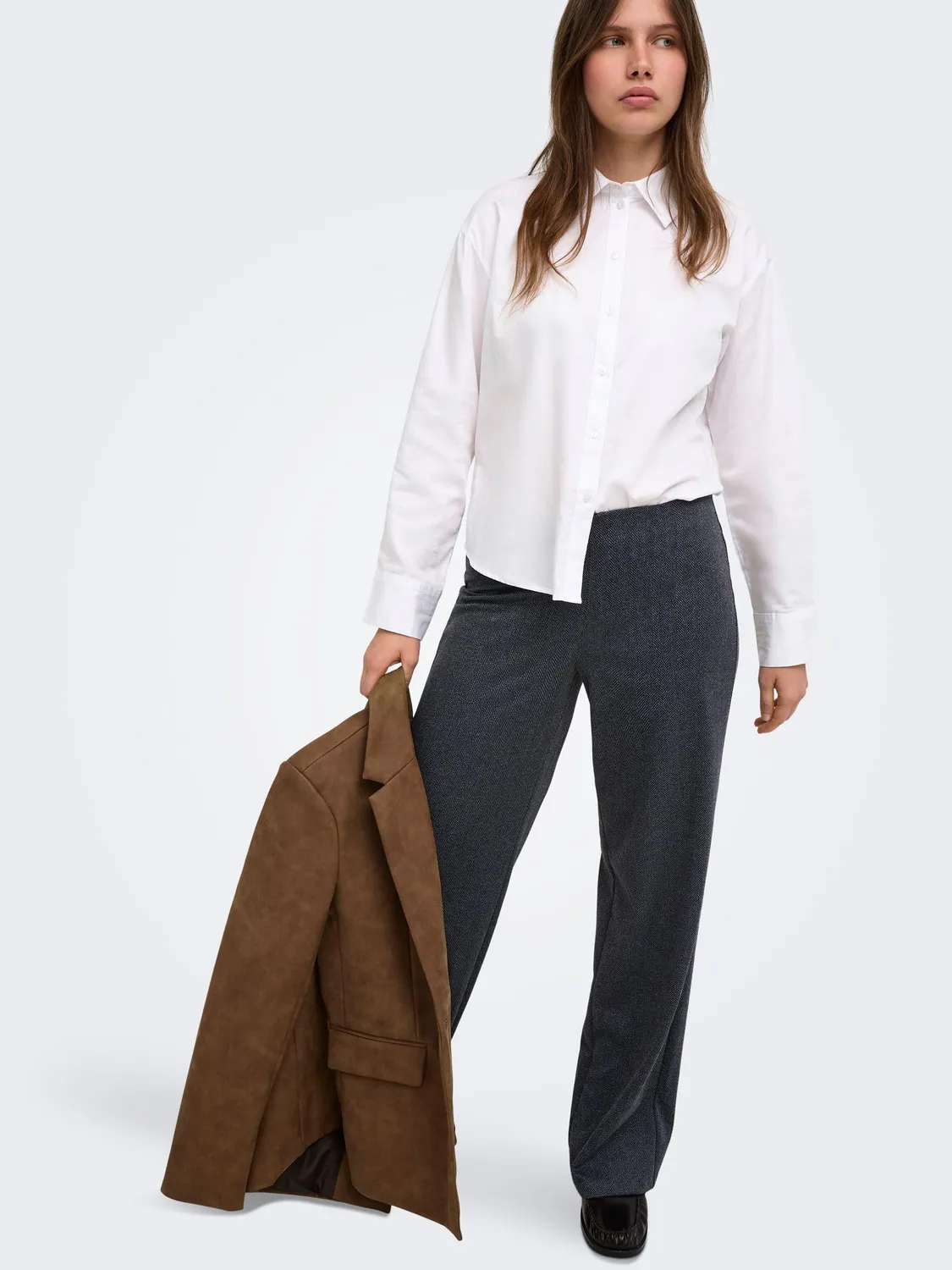 ONLY Onlbremen MW Pantalone Herringbone XL 32L